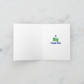 Vielen Dank Karte (Innenseite)