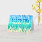 Vielen Dank Karte (Gelbe Blume)