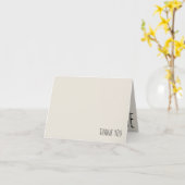 Vielen Dank Karte (Gelbe Blume)