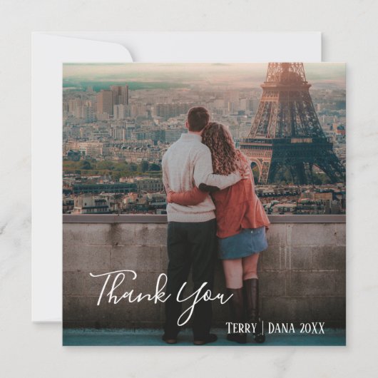 Vielen Dank Karte (Vorderseite)