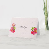 Vielen Dank Karte (Vorderseite)