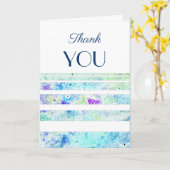 Vielen Dank Karte (Gelbe Blume)