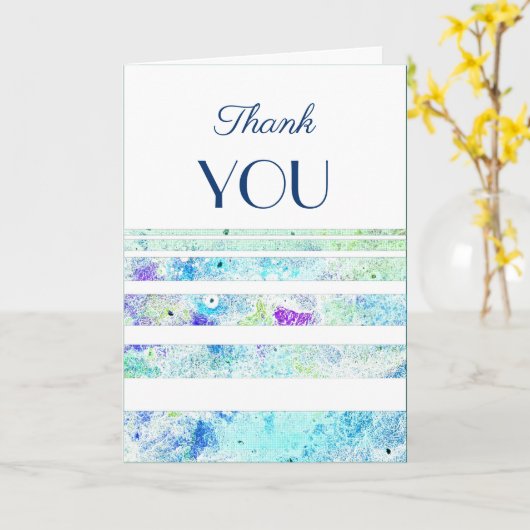 Vielen Dank Karte (Gelbe Blume)