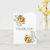 Vielen Dank Karte (Gelbe Blume)