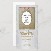 Vielen Dank Karte besondere Anlass mit Foto 50. (Vorne/Hinten)