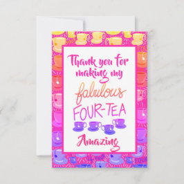 Vielen Dank Karte Fabulous 40