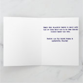 Vielen Dank Karte (Freundschaft) (Innenseite)