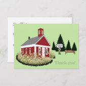 Vielen Dank! Karte für den Schullehrer (Vorne/Hinten)