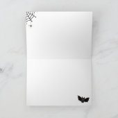 Vielen Dank Karte mit niedlichem Halloween-Thema (Innenseite)