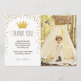 Vielen Dank Karte Wild Dinge Birthday Gold Boy Cro