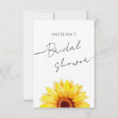 Vielen Dank Karten für Brautparty in einem moderne (Rückseite)