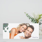 Vielen Dank Karten mit Ihrem Foto (Stehend Vorderseite)