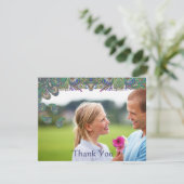 Vielen Dank Karten mit Ihrem Foto (Stehend Vorderseite)