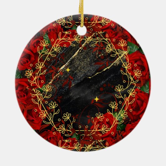 Vielen Dank Keramik Ornament (Hinten)