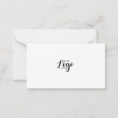 Vielen Dank Kinderzimmer Lehrer Geschenk verlassen Mitteilungskarte (Rückseite)