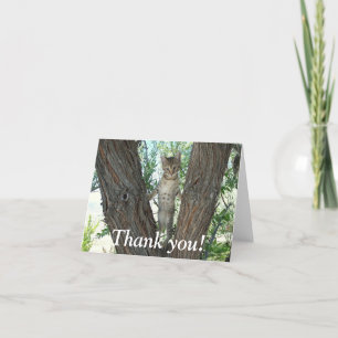 Vielen Dank, Kitty Cat Note Card Dankeskarte