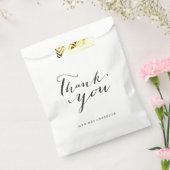Vielen Dank, klassische Script Calligrafy Name Wed Geschenktütchen (Versiegelt)