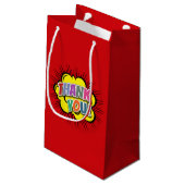 Vielen Dank Kleine Geschenktüte (Rückseite Schrägansicht)