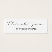 Vielen Dank Kundenbestellung, Social Media Insert (Vorderseite)