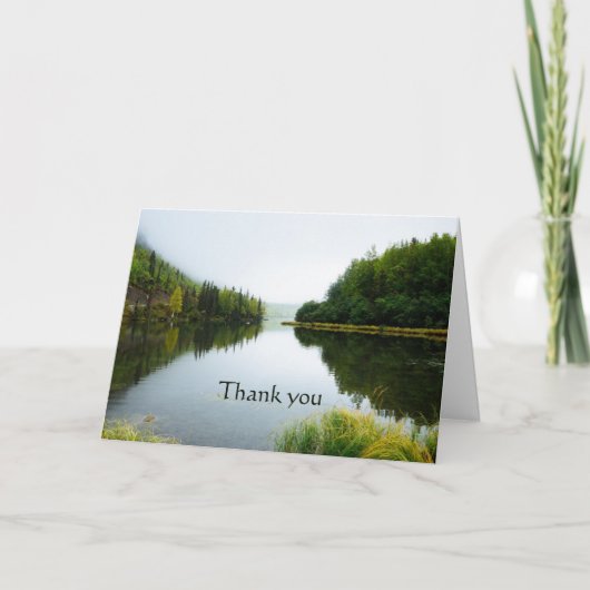 Vielen Dank, Lake Trees Wilderness Karte (Vorderseite)