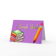 Vielen Dank Lehrer, die sich auf die Grußkarte fre