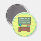 Vielen Dank Lehrer Geschenke Magnet (Vorderseite/Rückseite)