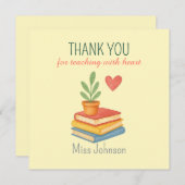 Vielen Dank Lehrer - Herzlich Willkommen - Flachka (Vorne/Hinten)