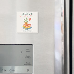 Vielen Dank Lehrer - herzliches Dankeschön Geschen Magnet