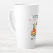 Vielen Dank Lehrer - herzliches Dankeschön Geschen Milchtasse (Linke Ecke)