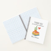 Vielen Dank Lehrer - herzliches Dankeschön Geschen Notizblock (Innenseite)