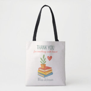Vielen Dank Lehrer - herzliches Dankeschön Geschen Tasche