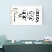 Vielen Dank Lehrer, Lehren ist ein Werk des Herzen Banner (Messeveranstaltung)