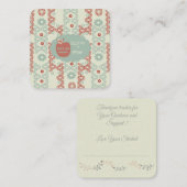 Vielen Dank, Lehrer: Mitteilungskarte (Vorne/Hinten)