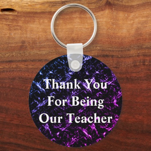 Vielen Dank Lehrer Preisgünstige Klassenbewertung Schlüsselanhänger (Vorderseite)