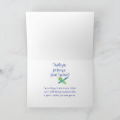 Vielen Dank Lehrer - Schulartikel Dankeskarte (Innenseite)