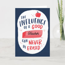 Vielen Dank Lehrerkarte