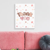 Vielen Dank Leinwanddruck (Insitu (Wohnzimmer))