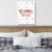 Vielen Dank Leinwanddruck (Insitu (Schlafzimmer))