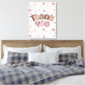 Vielen Dank Leinwanddruck (Insitu (Schlafzimmer))