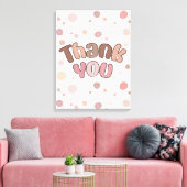 Vielen Dank Leinwanddruck (Insitu (Wohnzimmer))