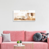 Vielen Dank Leinwanddruck (Insitu (Wohnzimmer))