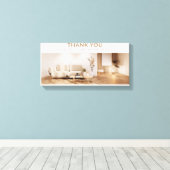 Vielen Dank Leinwanddruck (Insitu (Holzboden))