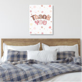 Vielen Dank Leinwanddruck (Insitu (Schlafzimmer))