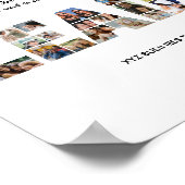 Vielen Dank, Leiter Foto Collage Abschiedsrente Poster (Ecke)