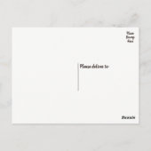 Vielen Dank Leopard Skin Gold & Brown Wedding Part Postkarte (Rückseite)