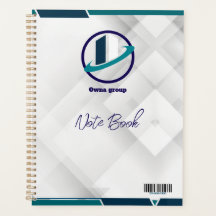 Vielen Dank & Logo & Text personalisieren Planner
