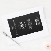 Vielen Dank Logoverpackung Trendy Shipping Sticker (Umschlag)