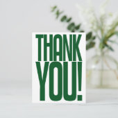 Vielen Dank! Loudmouth Postcard Postkarte (Stehend Vorderseite)