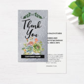 Vielen Dank Loyal Kunde | BLUME | GLITZER (Schreibtisch)