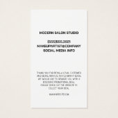 Vielen Dank Loyal Kunde | BLUME | GLITZER (Rückseite)